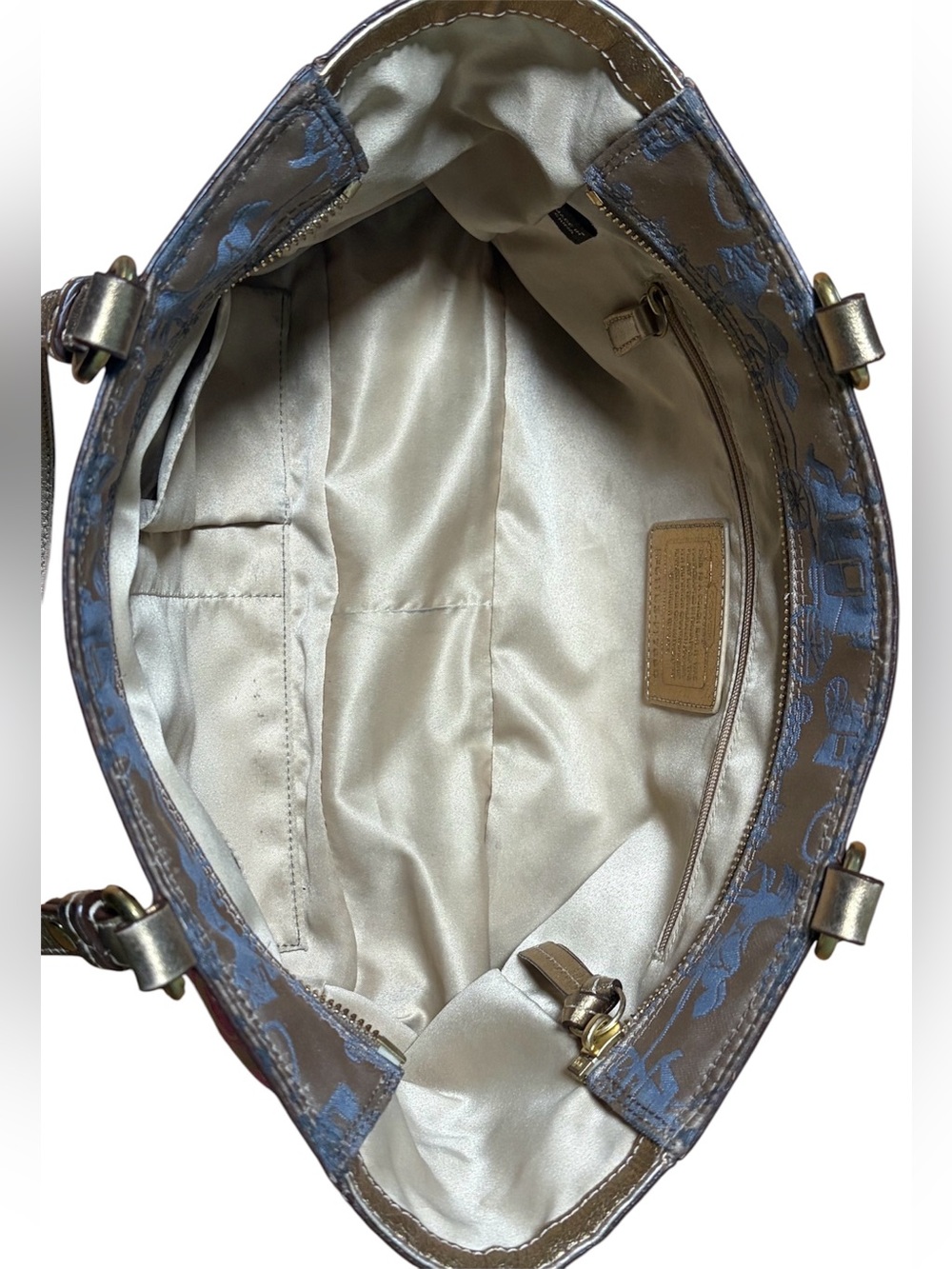 Coach Y2K Patchwork Signature Shoulder Bag Multicolor - Picture 6 of 12